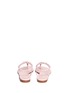 Back View - Click To Enlarge - RENÉ CAOVILLA - Pearl T-strap flat sandals