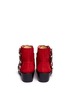 Back View - Click To Enlarge - TOGA ARCHIVES - Buckled suede cowboy boots