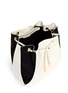 Detail View - Click To Enlarge - STELLA MCCARTNEY - 'Beckett ' contrast gusset backpack