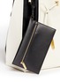 Detail View - Click To Enlarge - STELLA MCCARTNEY - 'Beckett ' contrast gusset backpack