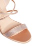Detail View - Click To Enlarge - PEDRO GARCIA  - Monique crystal satin sandals