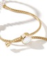 Detail View - Click To Enlarge - JOHN HARDY - ‘CLASSIC CHAIN’ 18K GOLD FRESHWATER PEARL MOTHER OF PEARL MINI CHAIN BRACELET