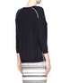 Back View - Click To Enlarge - J.CREW - Merino tipped side panel V-neck sweater