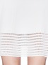 Detail View - Click To Enlarge - DIANE VON FURSTENBERG - Samara eyelet knit flare skirt