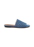 Main View - Click To Enlarge - ALAÏA - ‘Vienne’ Perforated Strap Suede Slides