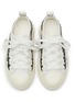 Detail View - Click To Enlarge - AMIRI - ‘Stars’ Canvas Low Top Kids Sneakers
