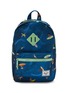 Main View - Click To Enlarge - HERSCHEL SUPPLY CO. - ‘Heritage’ Surf Print Kids Backpack