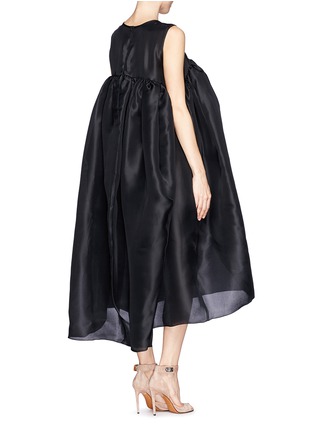 Back View - Click To Enlarge - ELLERY - Silk organza flare dress