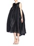 Figure View - Click To Enlarge - ELLERY - Silk organza flare dress
