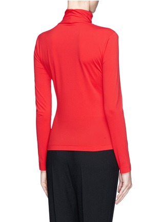 Back View - Click To Enlarge - ST. JOHN - Turtleneck jersey top