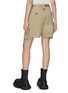 Back View - Click To Enlarge - SACAI - Belted Protruding Pocket Cargo Shorts