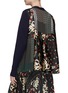 Back View - Click To Enlarge - SACAI - x Eric Haze Star Print Pleated Back Panel V-Neck Cardigan
