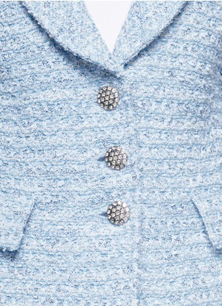 Detail View - Click To Enlarge - ST. JOHN - Shawl collar wool blend jacket