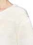 Detail View - Click To Enlarge - CHLOÉ - Mohair Angora colourblock sweater