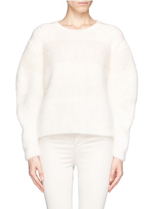 Main View - Click To Enlarge - CHLOÉ - Mohair Angora colourblock sweater
