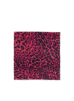 Main View - Click To Enlarge - ST. JOHN - Leopard print silk georgette scarf