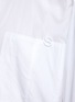  - SACAI - ‘Thomas Mason’ Oversize Logo Embroidered Poplin Cotton Shirt