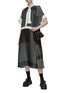 Figure View - Click To Enlarge - SACAI - x Eric Haze Tie-Neck Midi Dress