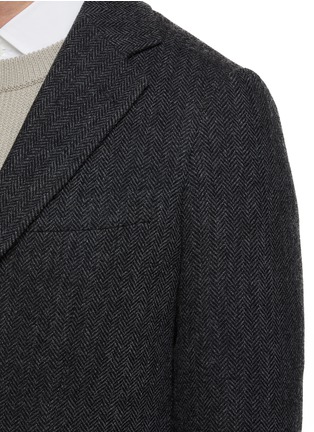  - TOMORROWLAND - SINGLE BREASTED NOTCH LAPEL CUPRA LINED WOOL BLAZER