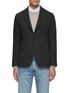 Main View - Click To Enlarge - TOMORROWLAND - SINGLE BREASTED NOTCH LAPEL CUPRA LINED WOOL BLAZER