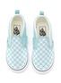 Detail View - Click To Enlarge - VANS - Classic Chequered Canvas Toddlers Slip On Sneakers