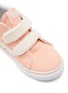 Detail View - Click To Enlarge - VANS - ‘SK8-Mid Reissue V’ Rabbit Velcro Strap Toddlers High Top Sneakers