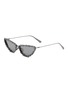 Main View - Click To Enlarge - DIOR - Miss Dior Sharp Cat Eye Crystal Detail Sunglasses