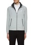 Main View - Click To Enlarge - SOUTHCAPE - FULL ZIP STRETCH TRIANGLE VOLANTE LOGO DETACHABLE HOOD  WINDBREAKER