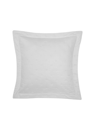 Main View - Click To Enlarge - YVES DELORME - Triomphe Euro Sham — Silver