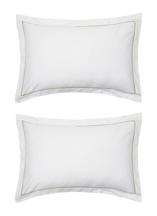 Main View - Click To Enlarge - LAGOM - Pillow Sham Set - Green