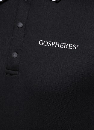  - GOSPHERES - LONG SLEEVE UV PROTECTION 2 WAY STRETCH POLO SHIRT