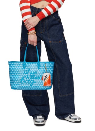 Figure View - Click To Enlarge - ANYA HINDMARCH - ‘Fanta’ Leather Coin Purse