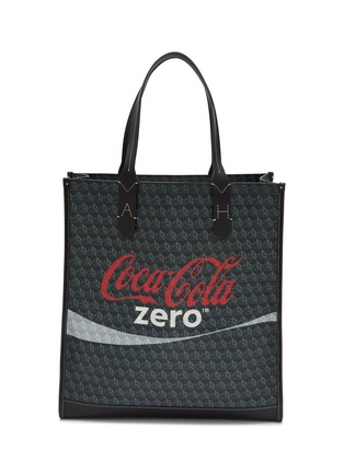 Main View - Click To Enlarge - ANYA HINDMARCH - ‘Coke Zero’ Recycled Canvas Tote Bag
