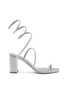 RENÉ CAOVILLA - ‘Cleo’ 80 Strass Embellished Satin Heeled Sandals