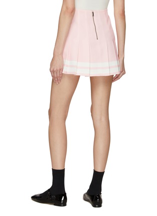 Back View - Click To Enlarge - ALICE & OLIVIA - ‘Carter’ High Waist Pleated Mini Skirt