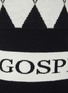  - GOSPHERES - Logo Hem Argyle Wool Knit V-Neck Vest