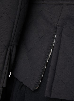  - GOSPHERES - DIAMOND QUILTED COLLAR JACKET