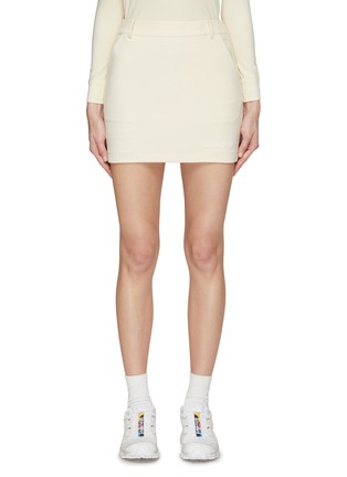 Main View - Click To Enlarge - GOSPHERES - BASIC LOGO MINI SKIRT