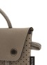 Detail View - Click To Enlarge - STATE OF ESCAPE - ‘Compass’ Neoprene Flapped Belt Bag