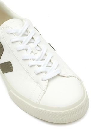 Detail View - Click To Enlarge - VEJA - ‘CAMPO’ LOW TOP LACE UP CHROMEFREE LEATHER SNEAKERS