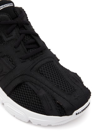 Detail View - Click To Enlarge - BALENCIAGA - ‘Phantom’ Low Top Lace Up Mesh Sneakers
