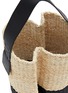 Detail View - Click To Enlarge - SACAI - ‘S Basket’ Raffia Rattan Bucket Bag
