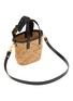 Detail View - Click To Enlarge - SACAI - Micro 'Hybrid Marche' Rattan Bucket Bag
