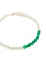 Detail View - Click To Enlarge - COMPLETEDWORKS - 14K Gold Plated Silver Pearl Jade Beaded Necklace