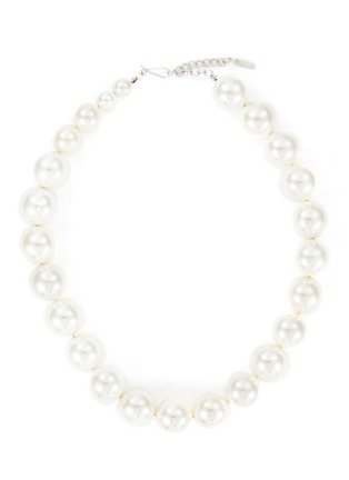 Main View - Click To Enlarge - COMPLETEDWORKS - 14k Platinum Plated Silver Freshwater Pearl Necklace