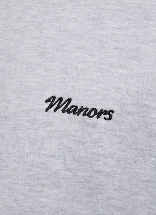  - MANORS - EMBROIDERED LOGO CLASSIC HOODIE
