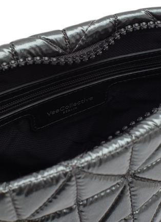 Detail View - Click To Enlarge - VEECOLLECTIVE - Vee' Quilted Recycled Nylon Clutch