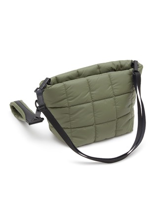 Detail View - Click To Enlarge - VEE COLLECTIVE - ‘Porter’ Recycled Nylon Puffer Clutch