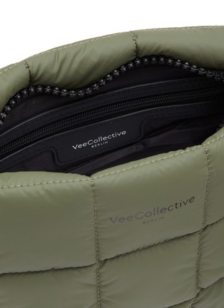 Detail View - Click To Enlarge - VEE COLLECTIVE - ‘Porter’ Recycled Nylon Puffer Clutch