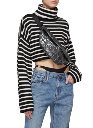Figure View - Click To Enlarge - VEE COLLECTIVE - Vee' Quilted Recycled Nylon Waist Bag